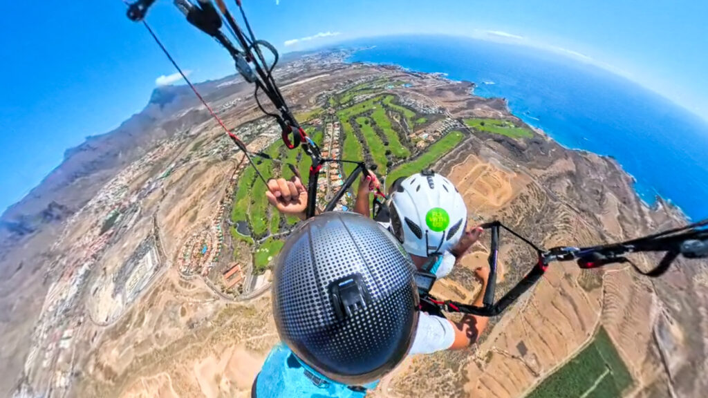 tandemflug auf teneriffa